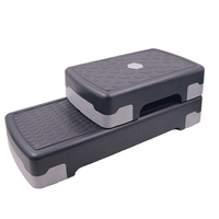 Ajustable ejercicio Fitness entrenamiento paso a paso superficie antideslizante aeróbico paso plataforma entrenador