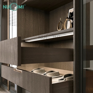 NUOMI LED Bewegungs <span class=keywords><strong>sensor</strong></span> Schrank leuchte Aluminium Profil leuchte Wiederauf ladbare Küchen schrank leuchte für Bar Kleider schrank - Product Image 3