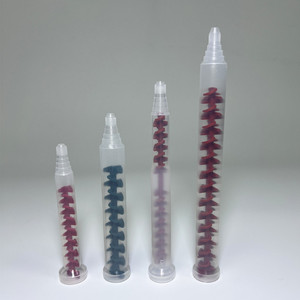 12-16 nhựa dùng một lần tĩnh Mixer vòi phun pha chế tip tiêm cho Chất kết dính Cartridge Epoxy tĩnh Mixer trộn vòi phun - Product Image 2