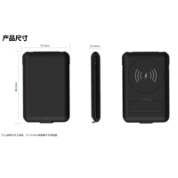 Nuevo regalo, soporte para teléfono móvil todo en uno, adaptador de estuche para tarjetas, juego de cables de carga, caja de accesorios para teléfono con cargador inalámbrico