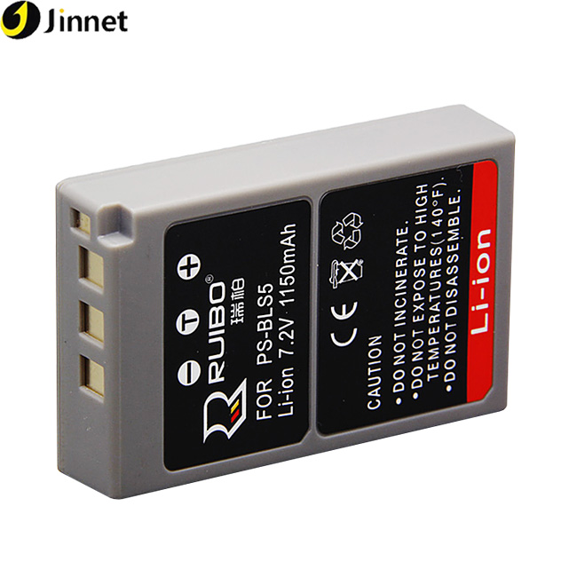BLS-5 цифровой аккумулятор для Olym pus BLS5 PS-BLS5 E-PM1
