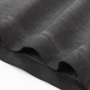 Ensemble T-shirt et short surdimensionné en coton délavé à l'acide, style streetwear vintage pour homme, 260 grammes, personnalisé, style tricoté formel - Product Image 3