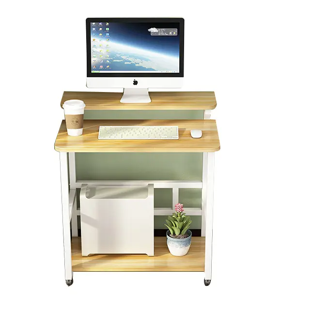 home office tablesmall office furniturewhite simple computer table