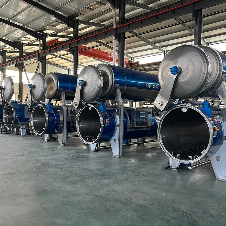 fish canning production line compleat autoclave fable system high pressure processing sterilizer hpp machine