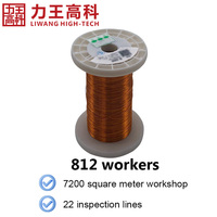 Cable de Cobre Aislado en Goma Ultrafino de 0.37mm Clase 155 JOGO 24 AWG, Sólido, para Transformadores, Marca LW, Precio de Fábrica