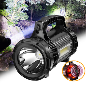 Potente luce da lavoro <span class=keywords><strong>a</strong></span> LED ad alta luminosità torcia <span class=keywords><strong>a</strong></span> lungo raggio da 600M proiettore ricaricabile USB proiettore impermeabile potente faretto - Product Image 1