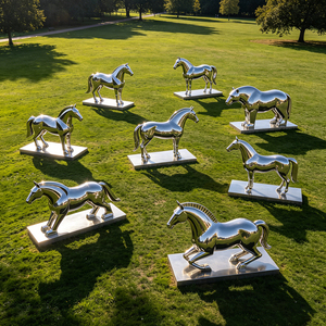 Escultura Abstracta de Sol W45 de Alta Calidad en UHPC para Decoración de Interiores de Habitaciones de Hoteles Boutique, Directo de Fábrica - Product Image 1