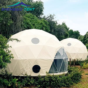 Dôme géodésique de <span class=keywords><strong>8</strong></span> mètres pour 4 à 5 <span class=keywords><strong>personnes</strong></span>, tente de glamping sphérique de luxe pour hôtel de villégiature en plein air, <span class=keywords><strong>camping</strong></span>, événements, B&B, famille - Product Image 1