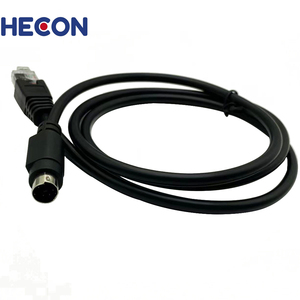 Kabel Scanner MINI Din 5pin Male ke RJ48 10P10C Patch Cord - Product Image 4
