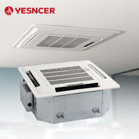 Ventilateur à cassette hydronique monté au plafond pour projet commercial, chauffage et refroidissement avec refroidisseur