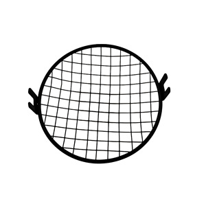 RZ ฝาครอบไฟรถมอเตอร์ไซค์แบบตาข่ายสแตนเลส ฝาครอบไฟรถยนต์แบบสกรูยึด อะไหล่รถยนต์รุ่น RZ - Product Image 3