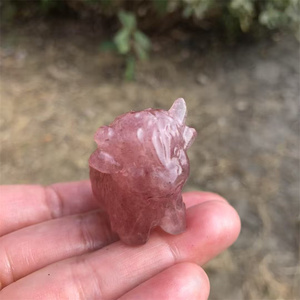 Cristales Curativos de 35 mm al por Mayor, Artesanías Talladas, Cristales Naturales Multicolores, Vacas Highland <span class=keywords><strong>para</strong></span> Decoración - Product Image 3