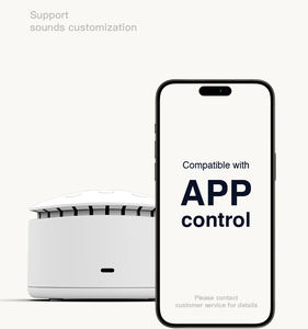 เครื่องของเล่นปลาโลมาเสียงสีขาวเสียงเครื่องนอนลำโพงเครื่องนอนที่กำหนดเองกับไฟกลางคืนสมาร์ทลำโพงบรรเทาเด็กและทารก - Product Image 5