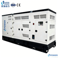 Groupe électrogène diesel industriel silencieux de type OEM ISO CE, refroidi par eau, 50 Hz, 1500 tr/min, triphasé, 750 kVA, avec démarrage automatique ATS