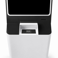 Terminal de Servicio Público con Pantalla Táctil de 32 Pulgadas, Sistema Android, con Cámara, Lector de Tarjetas de Identificación e Impresora