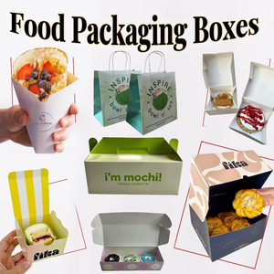 Chips personalizados embalaje alimentos chips conos waffle cono crepe caja de patatas fritas cajas cono de papel con salsa taza Churros soporte de mano - Product Image 6