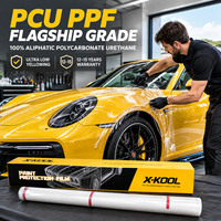 Film de protection de peinture de carrosserie automobile en TPU, auto-réparant, transparent et brillant, garantie 12-15 ans, PCU PPF pour enveloppement de carrosserie automobile de luxe