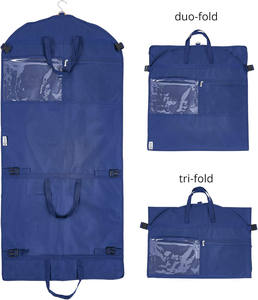 Personalized Logo Custom Garment Bags Coats Package Heavy Duty Non Woven Garment Bag for <b>Clothes</b> Dress Dust Suit <b>Cover</b> Bag - Product Image 3