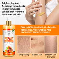 Produits de soin de la peau, lotion corporelle blanchissante à la papaye biologique, collagène, acide hyaluronique, lotion corporelle anti-rides