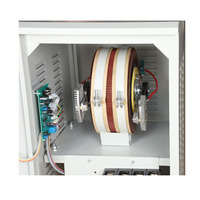 Stabilisateur de tension automatique 30 kW 5 kVA, 120 V 5000 W, triphasé, AC, en cuivre, avec écran LCD, efficacité 97 %, utilisation SVC