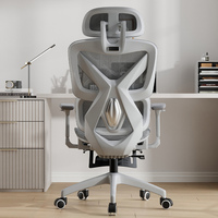 Accoudoirs réglables Chaise de bureau en maille à dossier haut rotative mobile moderne Chaise de bureau confortable de haute qualité