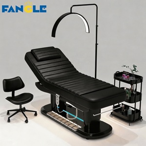 Table <span class=keywords><strong>de</strong></span> massage électrique moderne <span class=keywords><strong>de</strong></span> luxe, lit <span class=keywords><strong>de</strong></span> beauté pour salon <span class=keywords><strong>de</strong></span> spa, lit facial à 4 moteurs, lit pour extensions <span class=keywords><strong>de</strong></span> cils, spa, tatouage, épilation, lit noir pour cils - Product Image 6