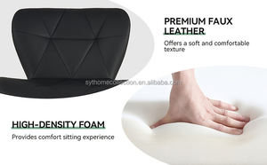 Vente <span class=keywords><strong>en</strong></span> gros de tabourets de bar modernes et confortables, rembourrés, pour restaurants et cuisines, tabourets de bar <span class=keywords><strong>en</strong></span> cuir PU noir, chaises de bar, meubles pour la maison - Product Image 5