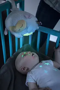 Custom Baby White Noise Machine Music Soother Baby Soother Baby toy Sleep Soother Night Light Projector Sound Machine - Product Image 4