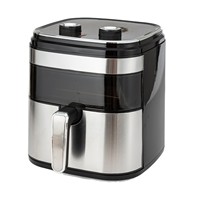 Four à Friture à Air Chaud Numérique 12L avec Écran Tactile et Fenêtre de Visualisation, Four Rotatif Multifonctionnel pour Cuisine Domestique – Vente en Gros