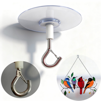 Support de suspension robuste pour plantes suspendues, crochet de plafond adhésif sans trace, ventouse en fer, crochet réglable pour œillet de rideau, moustiquaire