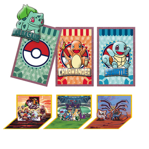 YZ Hiển Thị Hiếm Trung Quốc Pokemon Fan Art Phụ Kiện Nhà Cung Cấp Figuras Bí Ẩn Bất Ngờ Mù Hộp Pokemon Za Bóng Nghệ Thuật Hội Đồng Quản Trị - Product Image 2