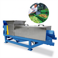 Nieuwe motorpersmachine met hoge stijfheid voor het extraheren van wortelsap, citruspers, fruit- en groenteverwerking, variabele schroefdiameter