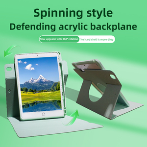 Bao da PU cho 2019 <span class=keywords><strong>Ipad</strong></span> Air 3/ 2017 <span class=keywords><strong>iPad</strong></span> Pro 10.5-inch trường hợp máy tính bảng 360 độ xoay khung bảo vệ - Product Image 2