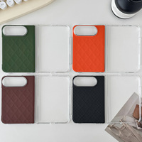 Étui de téléphone ultra-fin en cuir de luxe pour iPhone Duo avec recharge magnétique sans fil intégrée et protection anti-chute
