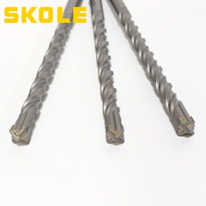 <span class=keywords><strong>Foret</strong></span> à percussion SDS PLUS suralimenté avec pointe en carbure de tungstène : Conquiert le forage le plus difficile dans le <span class=keywords><strong>béton</strong></span> et la roche - Product Image 4