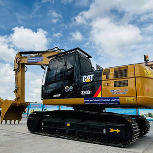 Excavatrice d'occasion CAT 320D2L, directement de l'usine, bien entretenue, prête à travailler sur les chantiers de construction, en stock. - Product Image 1