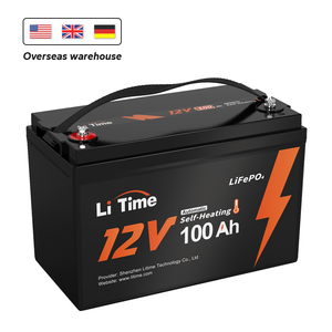 <span class=keywords><strong>Entrega</strong></span> directa EE. UU. Stock DE LA UE LiTime 12,8 V 100Ah Autocalentamiento LiFePO4 Paquete de baterí<span class=keywords><strong>a</strong></span> de litio RV Almacenamiento de energí<span class=keywords><strong>a</strong></span> en el hogar Energí<span class=keywords><strong>a</strong></span> solar - Product Image 1