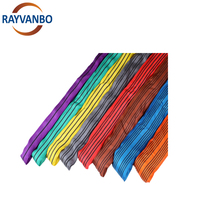 Yüksek Mukavemetli En İyi Fiyat %100 Polyester Yuvarlak Kaldırma Askısı CE GS Onaylı RAYVANBO Marka 1-50 Ton Kapasiteli