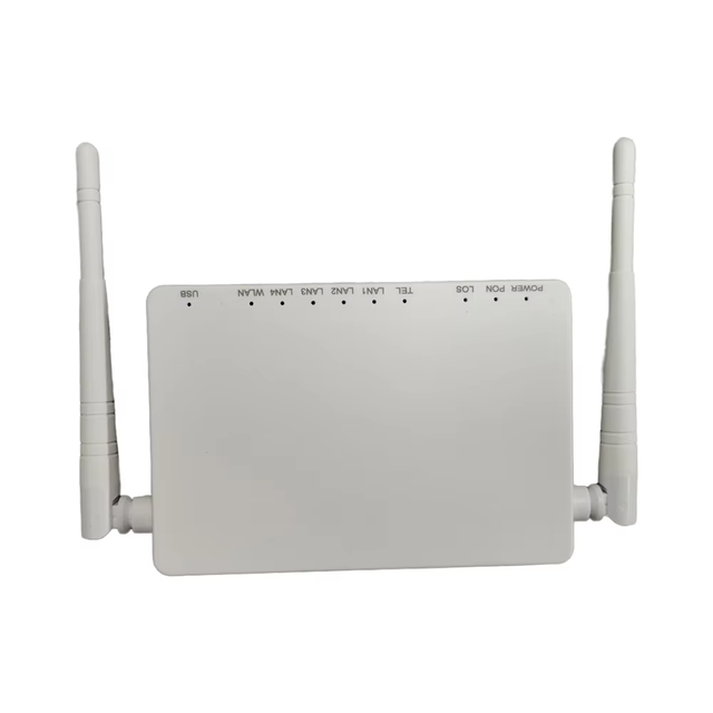 Mikrotik Xpon F663 ONU ONT Modem with Fiber Identifier 1GE+TEL+3FE+WIFI GPON DC 12V Connector Type SC UPC for FTTH FTTX
