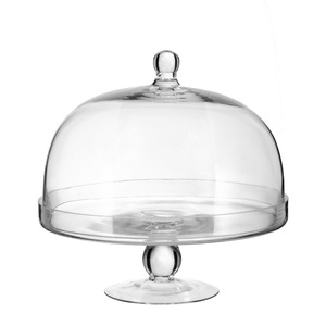 Handmade Clear <strong>Glass</strong> <strong>Cake</strong> Plate With Cover Wedding <strong>Cake</strong> Covers <strong>Glass</strong> <strong>Cake</strong> Plate With <strong>Dome</strong> - Product Image 5