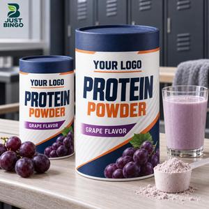 Poudre de shake protéiné halal, fournisseur OEM de marque privée avec options d'étiquettes et d'emballages personnalisés pour la production sous contrat - Product Image 1