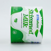 Etiquetas Adhesivas Cuadradas Personalizadas Económicas, Rollo de Etiquetas de PP Resistentes al Agua para Botellas de Cosméticos y Bebidas con Logotipo con Laminado Brillante
