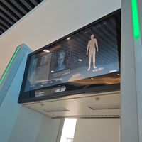 Detector de Metales Inteligente con Pantalla de 29 Pulgadas y Cámara 1080P, Puerta de Inspección Inteligente para Detección de Teléfonos Móviles