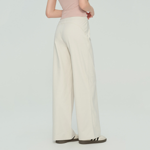 Pantalon large décontracté taille haute avec cordon de serrage pour femme, respirant, amincissant, coupe ample, pour l'entraînement et le yoga - Product Image 6