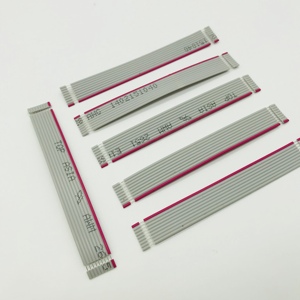 AWM2651Jumper 28awg 9-Pin 1.27mm Pitch gri düz şerit tel kablo - Product Image 6