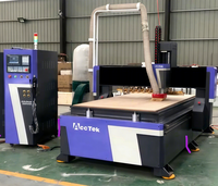 Routeur CNC 4x8ft AKM1325C 3 axes avec contrôle Mach3/Syntec, machine de travail du bois de haute précision pour meubles, MDF, acrylique, bois