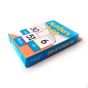 2025 xu hướng đồ chơi trẻ em học tập Arabic số 0-100 học tập thẻ flash cho trẻ mới biết đọc biết viết thẻ tùy chỉnh gói hộp - Product Image 4