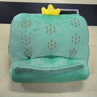 Faible MOQ, Coussin de lecture personnalisé en peluche, support pour iPad, jouets en peluche en forme de fruits, support plat pour tablette et téléphone, support de lecture paresseux