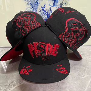 Gorra de Béisbol de Alta Calidad al por Mayor, Estilo Nuevo, <span class=keywords><strong>Los</strong></span> Ángeles LA All-Star, Ajustable, Personalizada, con Visera Plana - Product Image 2