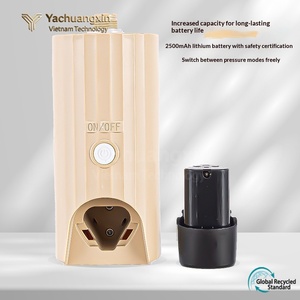 YCX Portable Electric Air Pump 12V 2500mAh ABS Plastic <b>Inflation</b> Pump for Camping & <b>Car</b> Washing Outdoor Use - Product Image 4